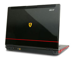 Acer представляет новый модельный ряд портативных компьютеров Ferrari на двухъядерных процессорах Power-Doubler