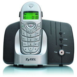 ZyXEL представляет радиотелефон стандарта DECT с поддержкой IP-телефонии, разработанный специально для российского рынка